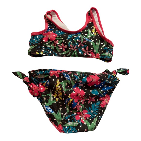 Real love two-piece swimsuit size 4/5 multicolor - Picture 2 of 3